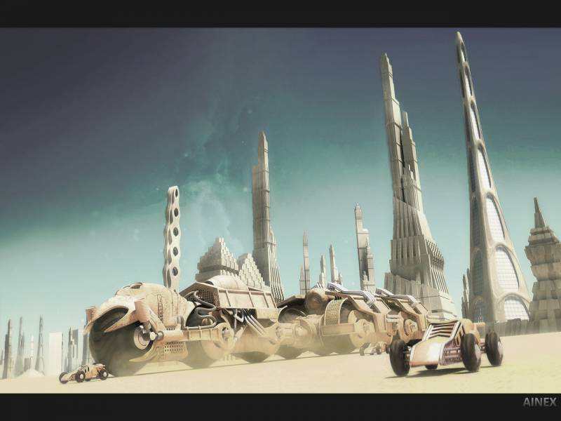desert convoy